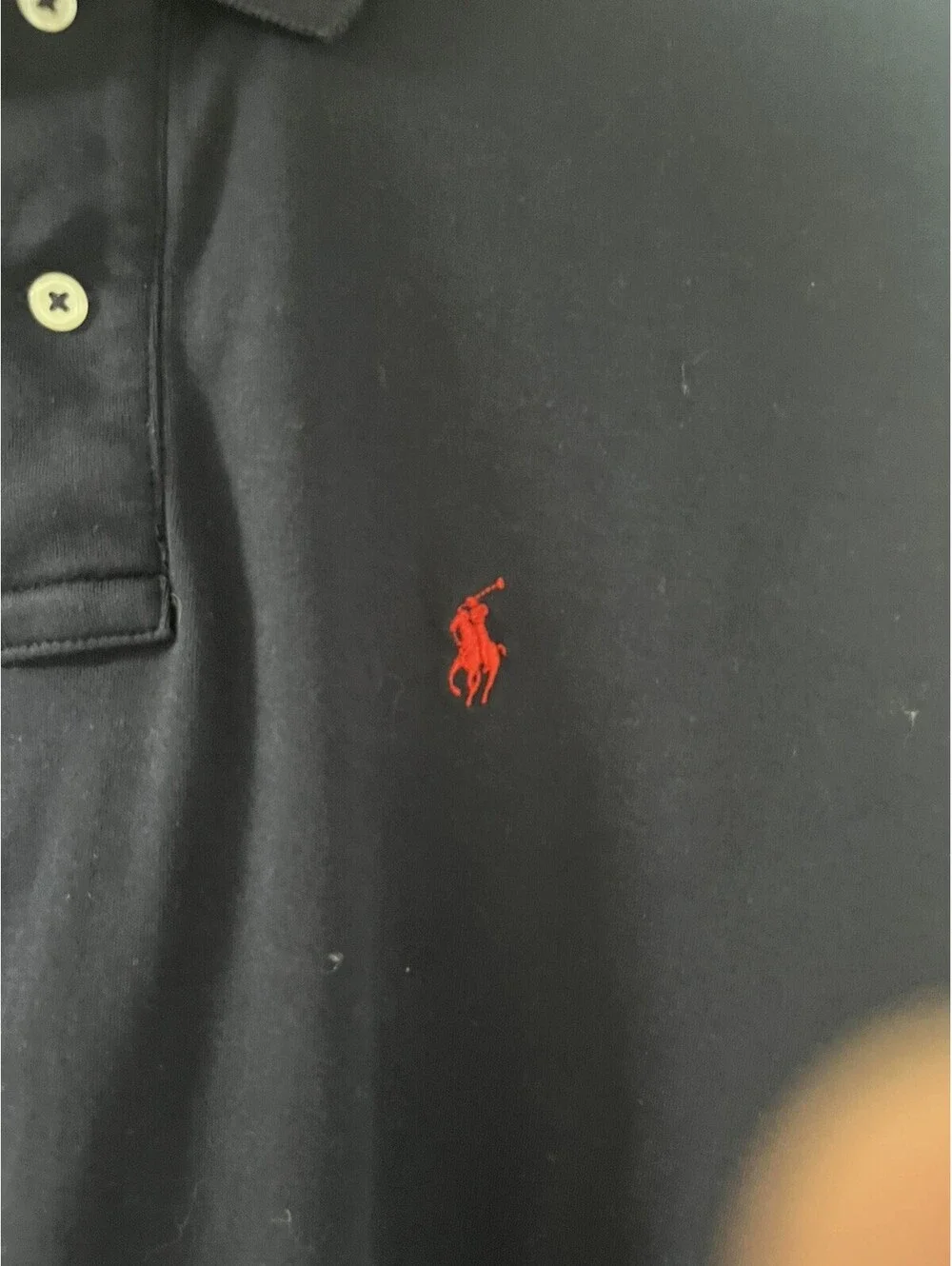 Ralph Lauren POLO RALPH LAUREN short-sleeved 100% cotton polo shirt men's size M
